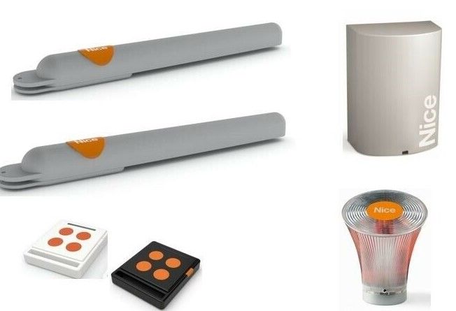 NICE ARIA400 Kit to automate a gate for residential use for two leaves