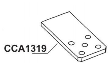 RIB CCA1319 PIATTO COLONNA KING EVO L