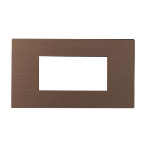 EELECTRON PO45A04MT-BR PLACCA 45 METAL BRONZE - 4 MODULI