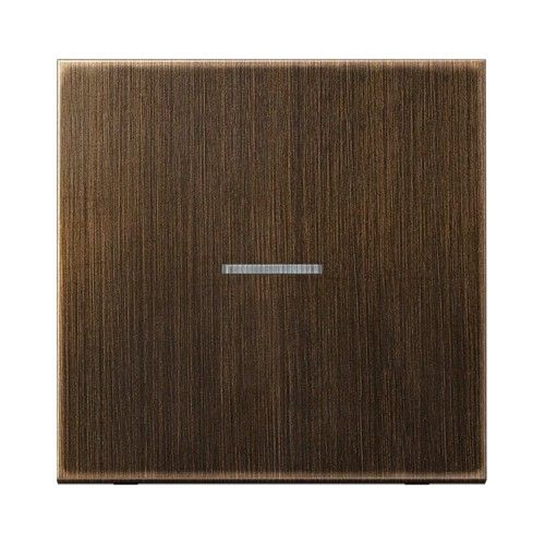 JUNG ME10911STRFAT KNX RF pushbutton, 1 channel, antique brass