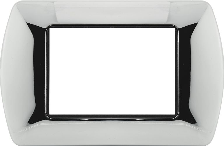 MAPAM 8803-04 Placca Metallo Art 8803-04 3P Cromo