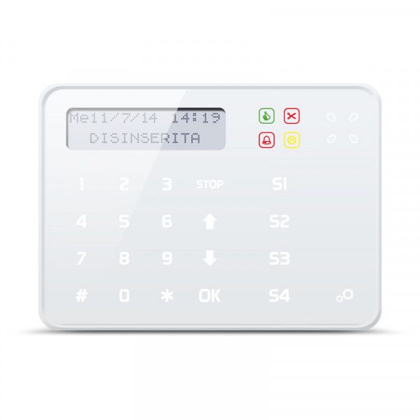 ELMO ANIMAB ANIMA keyboard in white color