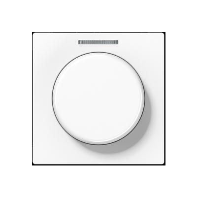 JUNG A1540BFKO5WW Cover with light outlet for KNX rotary button - alpine white