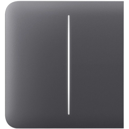 AJAX 52182 CenterButton (2-gang) [55] ASP graphite