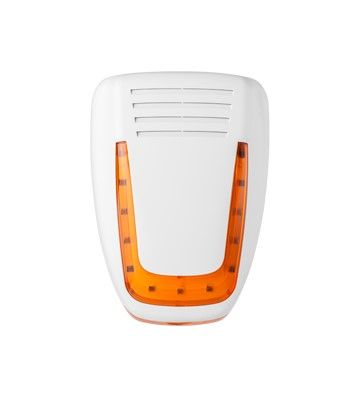 VENITEM 23.24.30 MOSE LS VOCAL opaque white/orange siren with anti-foam/anti-shock system