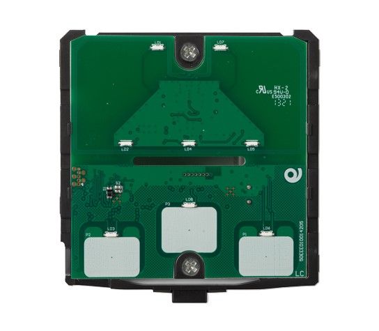 EELECTRON TH00C01KNX-3 TASCA TRASPONDER A TRE PULSANTI NERO 9025