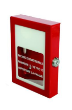 COOPER CSA INCENDIO 1498-VR VETRO DI RICAMBIO ART. 1498