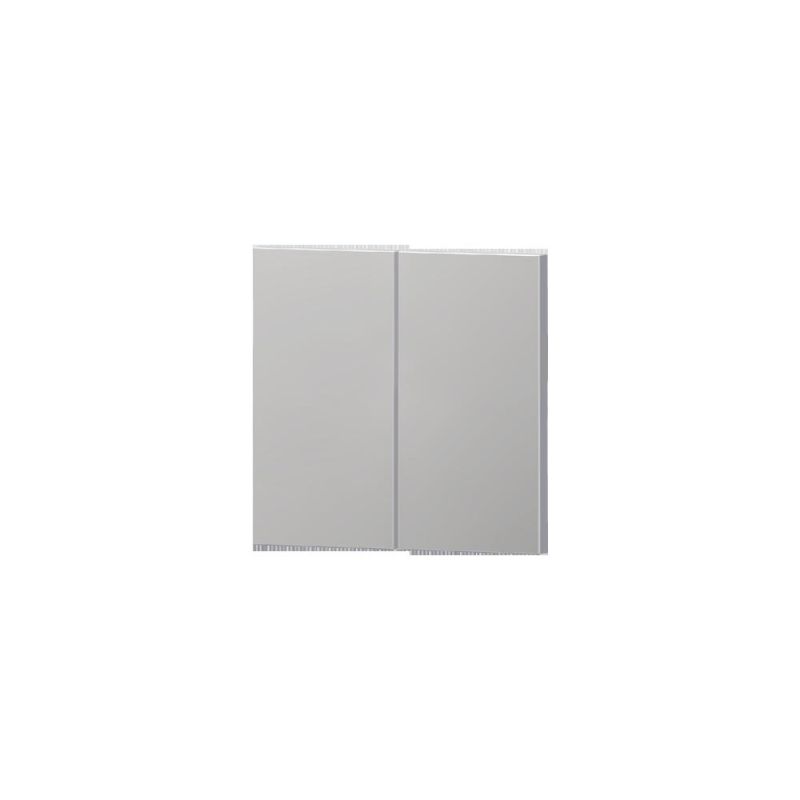 EKINEX EK-T2R-GAG Confezione 2 tasti rettangolari verticali - Grigio argento