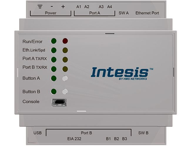 INTESIS INKNXMIT100C000 Sistemi Mitsubishi Electric City Multi con interfaccia KNX - 100 unità