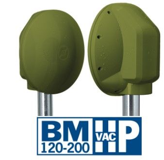 AVS ELECTRONICS 1141162 BM 120 HP VAC Barriera a microonda digitale da esterno, con copertura a 120 m, 230 Vac
