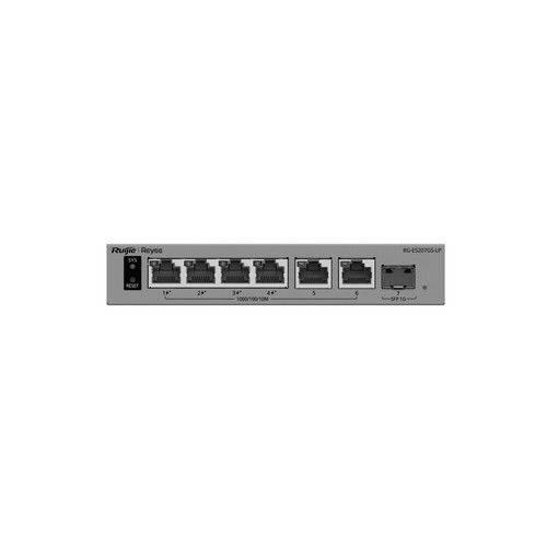 RUIJIE RG-ES207GS-LP 4-Port 10/100/1000BASE-T PoE+ Cloud-Managed Switch