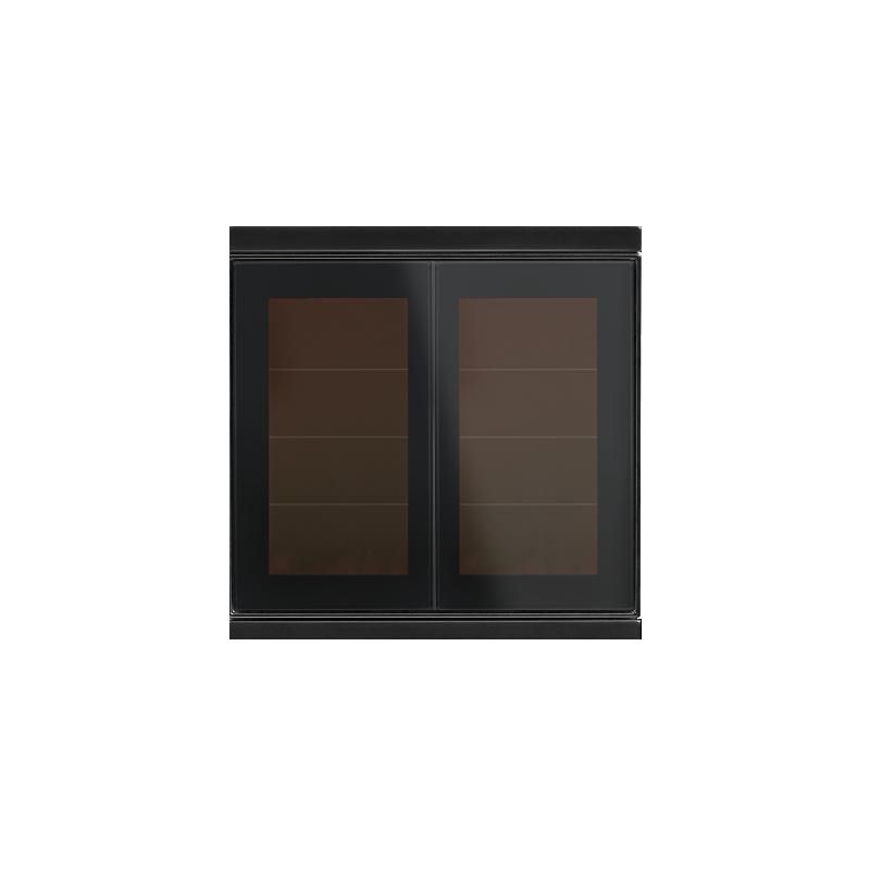 ELSNER 70345 Corlo P2 RF- black / black matt Solar Double Push 