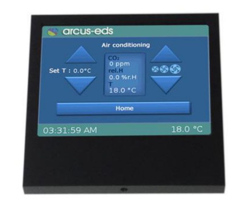 ARCUS-EDS 22410304 Touch_IT-V-C3 SAB Ground, Without Bevel, Black