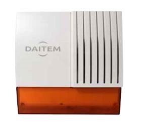 DAITEM SK400AT Siren with flashing light