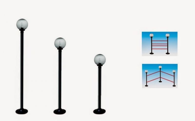 POLITEC PARVIS SMA SL 216 R TERMINAL column 2 rays RX H 160 cm