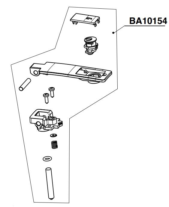 RIB BA10154 R KING EVO UNLOCKING GROUP