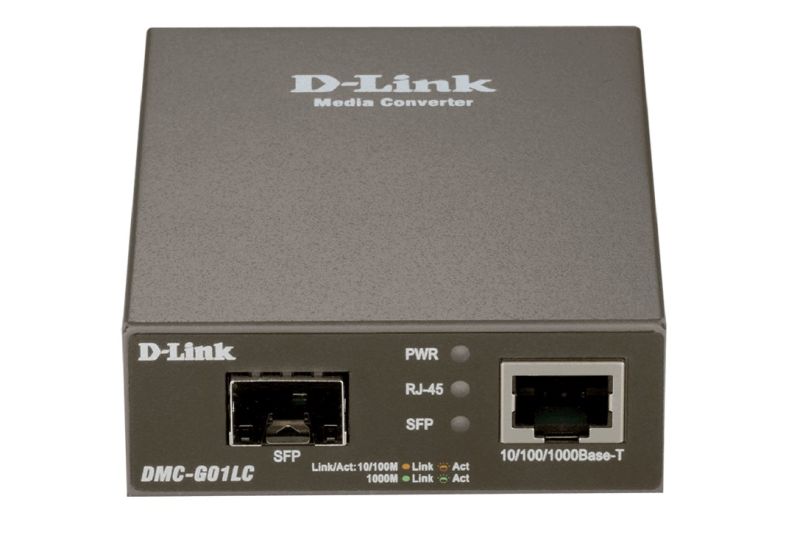 D-LINK DMC-G01LC 10/100/1000 TO SFP STANDALONE MEDI
