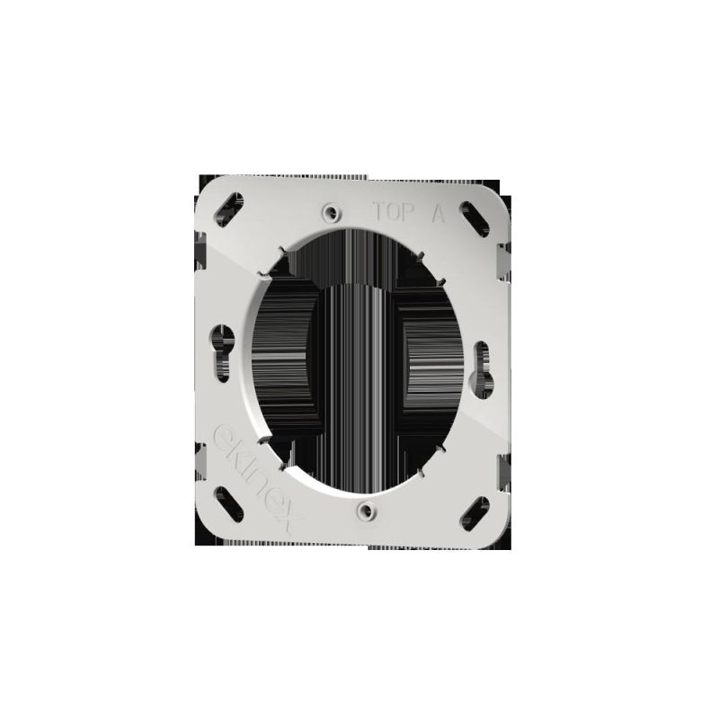 EKINEX EK-SMQ-71 Square mounting support for 71 series devices and FF series 4-channel pushbutton