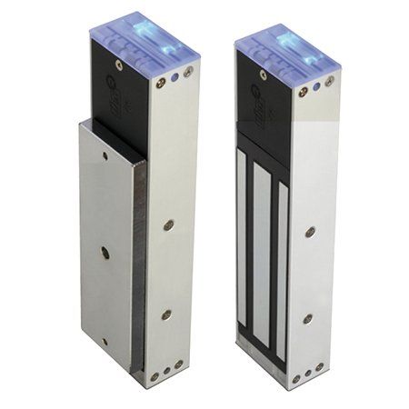 CDVI V5SRB Fermo elettromagnetico da applicare resistente al fuoco con buzzer ritenuta da 500Kg e sensore di stato