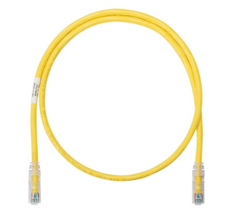 PANDUIT NK6PC5MYLY NK Copper Patch Cord- Category 6- Yellow UTP Cable
