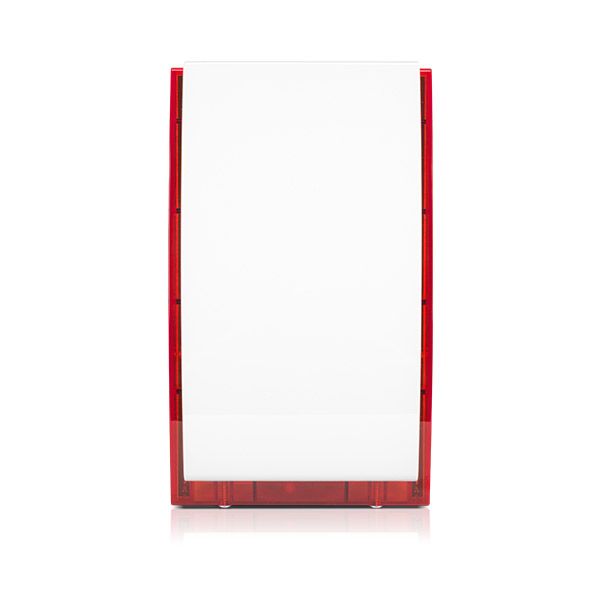 SATEL MSP-300 R Sirena wireless ottico-acustica da esterno (LED rossi. fino a 105 dB a 1 m. contenitore in Lexan®. trasduttore piezoelettrico batteria BAT-ER-3.6 inclusa)