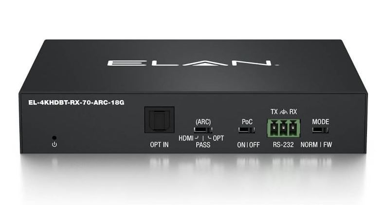 ELAN EL-4KHDBT-RX-70-ARC-18G HDBaseT HDBaseT Extender aeuro- 100m (4K up to 70m)