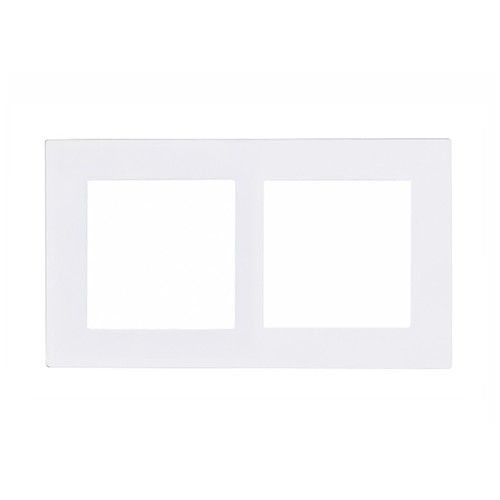 EELECTRON PO60A60PL-4 DOUBLE PLATE 2x60 WHITE PAINTED PLASTIC HELV