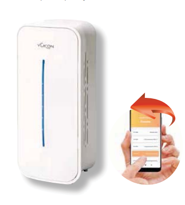 TECNOCONTROL 38502621 YUKON PRO+ Wi-Fi Air Quality-VOC , PM 2,5 , PM 10 , CO2 , Temperatura/Umidità , CO e Formaldeide