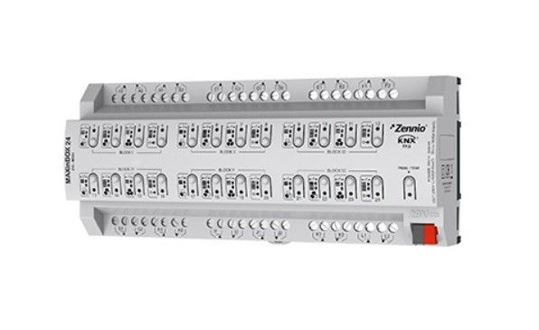 ZENNIO ZIO-MB24 MAXinBOX 24 - KNX Multifunction actuator with 24 outputs for DIN-rail