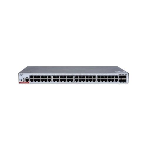 RUIJIE RG-CS83-48GT4XS-P 48-Port 10/100/1000BASE-T, and 4 1G/10G SFP+ Ports,