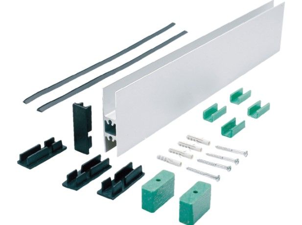 CAME 818XG-0039 INF CRYSTAL DOOR PROFILE L2000 MM