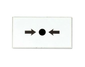 ARITECH FIRE DM715 Glass for manual alerts. Pack of 10 pieces