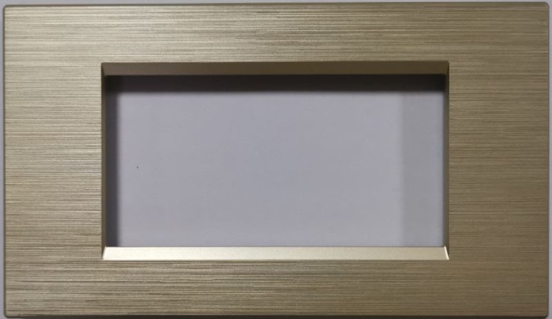 MAPAM 8004SL-13 8004SL-13 Art 4P Champagne Brushed Technopolymer Plate