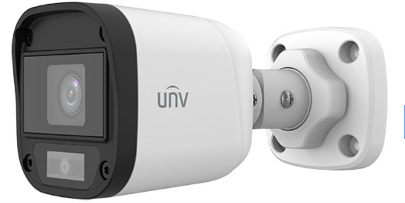 UNIVIEW UAC-B112-F40 Fotocamera analogica mini bullet fissa ColourHunter HD da 2 MP