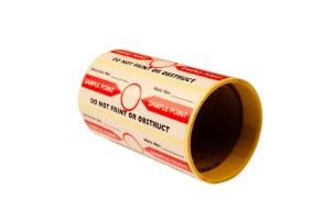 ARITECH FIRE 9-10960 Set of 100 labels per sample point