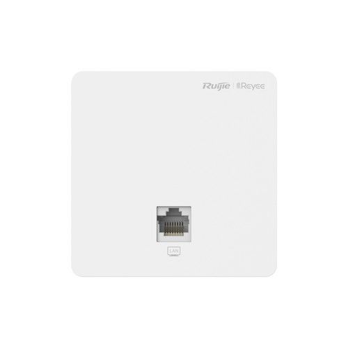 RUIJIE RG-RAP1200(F) AC1300 Dual Band Wall Access Point, 867Mbps at 5GH