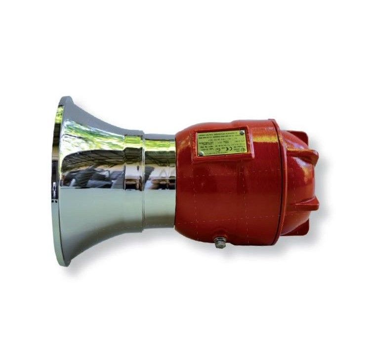 TECNOCONTROL SI312B Sirena antideflagrante certificata ATEX - 32 toni - 106 Db - 12/24 Vac/Vcc