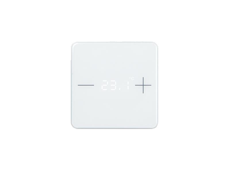 ELSNER 70650 Regolatore di temperatura ambiente KNX eTR 101- bianco segnale RAL 9003