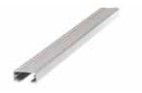 GIBIDI EAPF12.16N Adapter profile for commercial doors L = 3.2 m - silver anodized