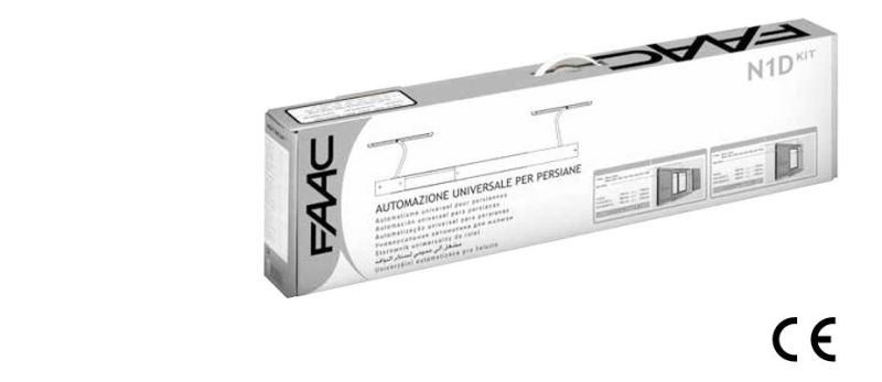 FAAC 105745 NIGHT ONE DAY AUTO KIT-BIANCO (9010)
