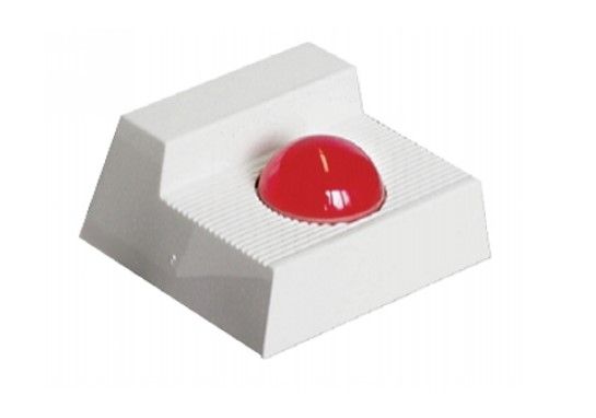COOPER CSA FIRE O-1490BZR FIXED RED OPTICAL REPEATER/FLASHING BUZZER