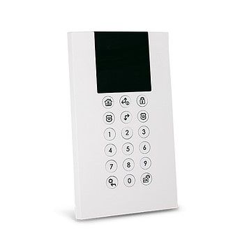 RISCO RW432KPP800B Tastiera Radio PANDA Bidirezionale, BIANCA, con Prossimità (NO tag), 868MHz, solo per LightSYS2 da firmware versioni 5.87 e superiori