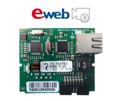 AVS ELECTRONICS 1105136 EWEB PLUS VIDEO Scheda di rete LAN/Ethernet con VIDEO