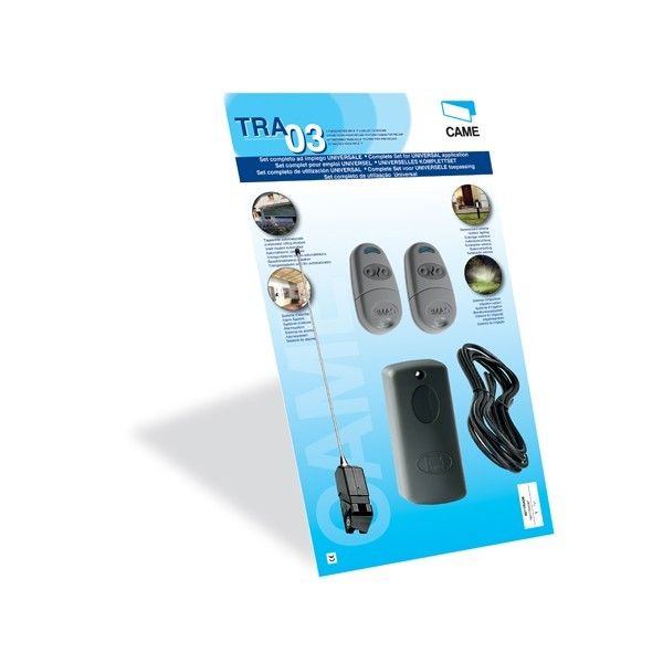 CAME 001TRA03 SISTEMA COMPLETO RADIO 12 - 24 V AC-DC