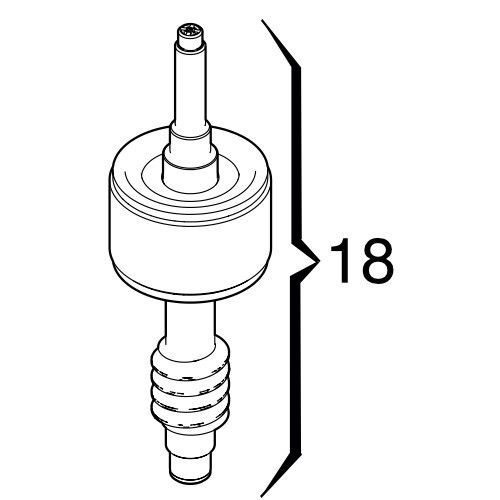 FAAC SPARE PARTS 63003500 844 C 3 PH FAST SHAFT GROUP