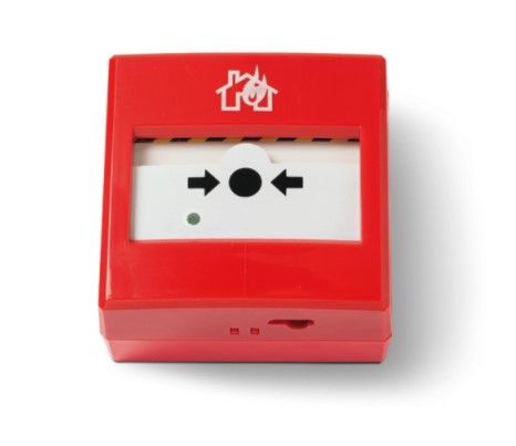 INIM FIRE EC0020 Resettable addressed analog alarm manual button