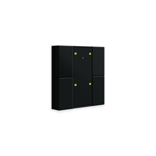 MDT RF-TA55A406.01 KNX RF button 4f. +act. , black op.