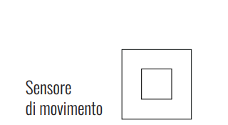 EKINEX EK-SQN-GBQ Placca per sensore di movimento Aurex (ek-sn2-tp)f colore alluminio