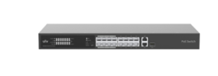 UNIVIEW NSW202016T1GT1GCPOEIN Ethernet 16 Port PoE Switch 225W 30W Per Port