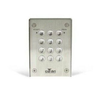 CARDIN CARCOD TASTIERA IN ACCIAO INOX